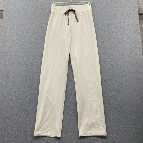 Figs Pants - FIGS Livingston Technical Collection Scrub Pants Women’s S Tall Ivory Bone NWOT